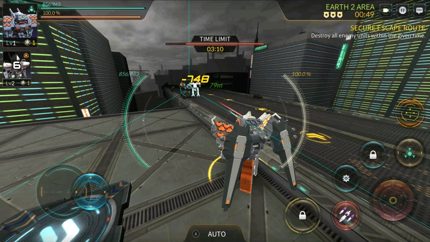 Mecha Storm for Android - Thrilling Battles Await