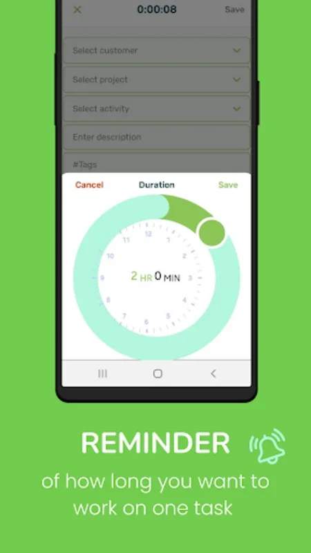 Kimai Mobile for Android - Manage Projects and Track Time Offline