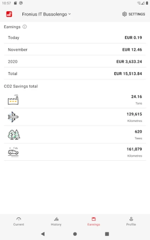 Solar.web for Android: Real - Time Solar System Monitoring