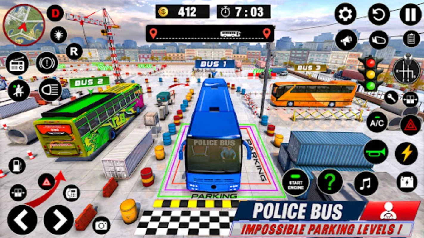 Police Bus Simulator Bus Games for Android - Realistic Police Bus Driving