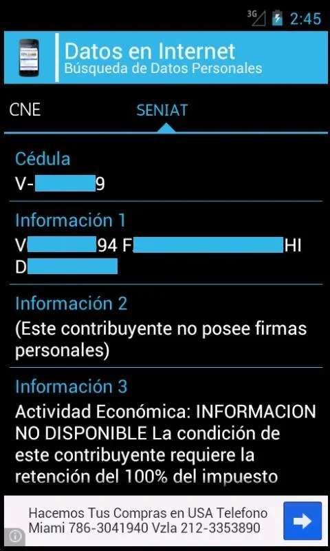 Datos en Internet for Android - A Valuable Information Source