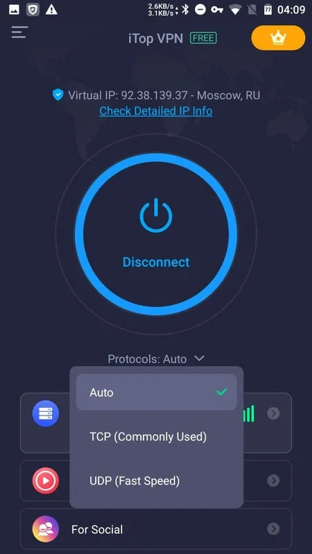 iTop VPN for Android - Secure VPN Connections at Your Fingertips