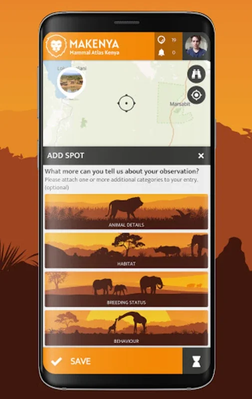 MAKENYA - Mammal Atlas Kenya for Android: Empowering Conservation