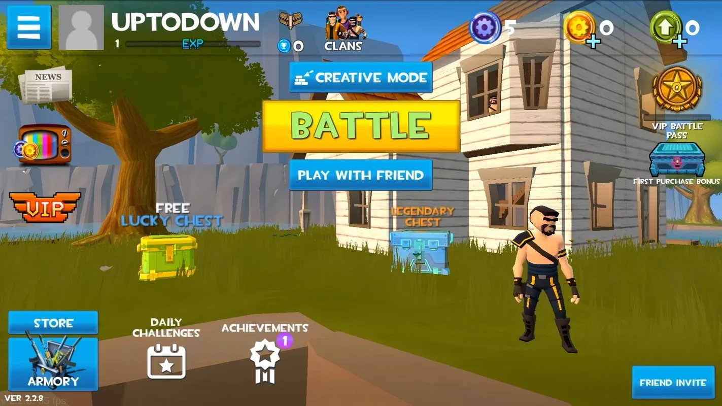 Rocket Royale on Android: Dual - Win Options in Battle Royale