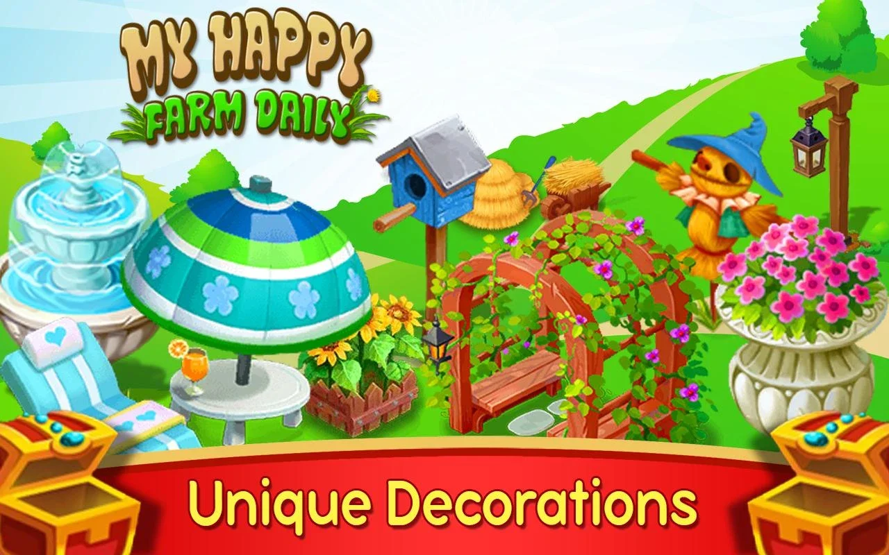 My Happy Farm Daily for Android - Build Your Dream Farm