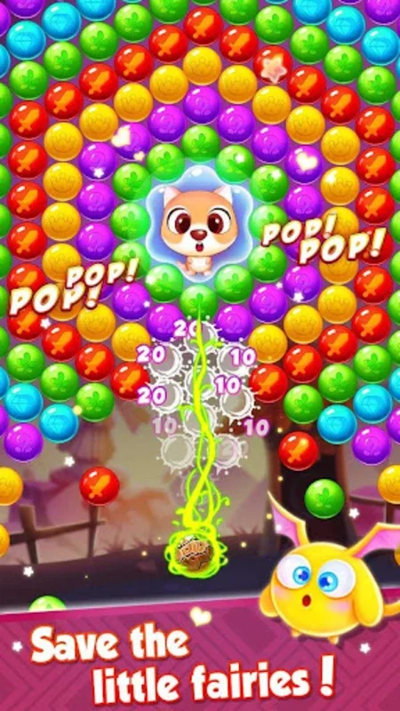 Bubble Bubble POP : Rescue elf for Android - Fun Bubble Shooter