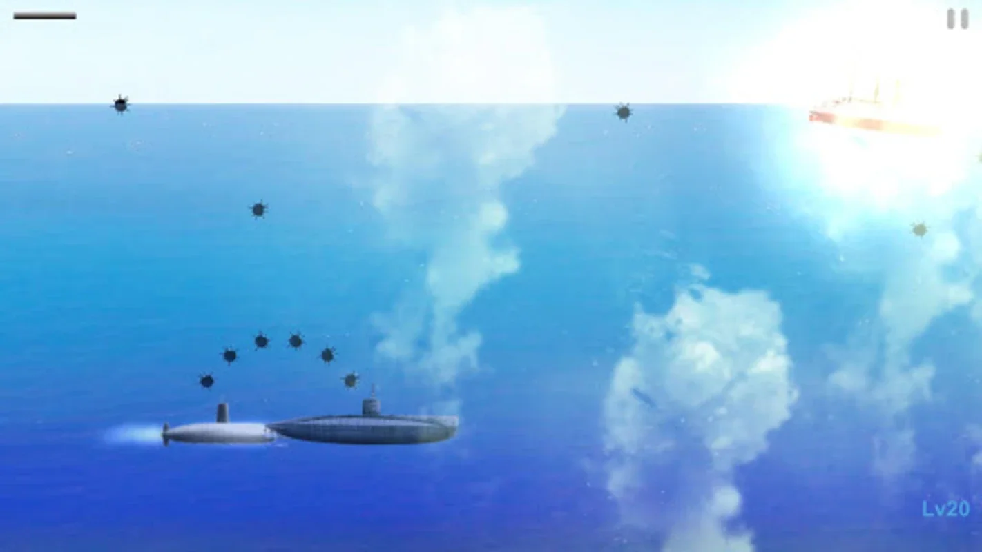 Submarine War for Android - Skill - Based Global Competition