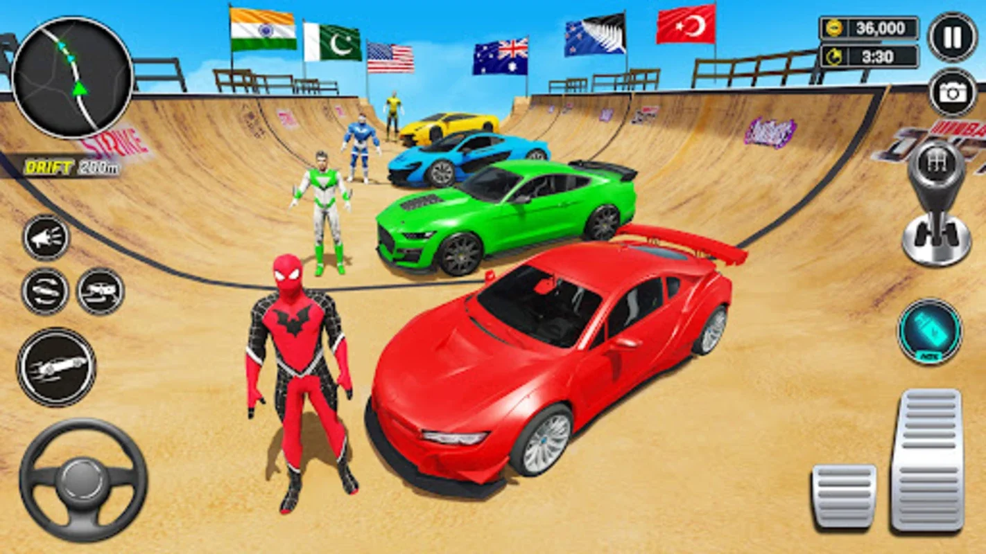 Superhero Car Games - Car Stunt for Android: Extreme Stunts Await