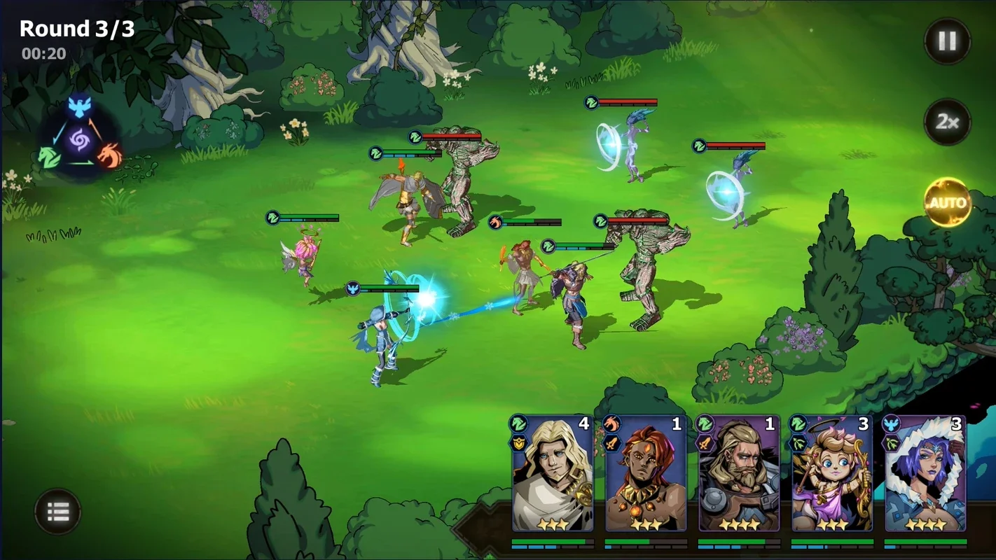 Lost Realm: Chronorift for Android - Lead Mythical Heroes