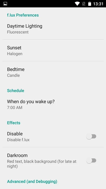 f.lux for Android: Reduce Blue Light for Better Sleep and Eye Health