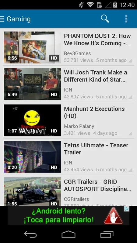 dailymotion for Android - Explore Diverse Video Content