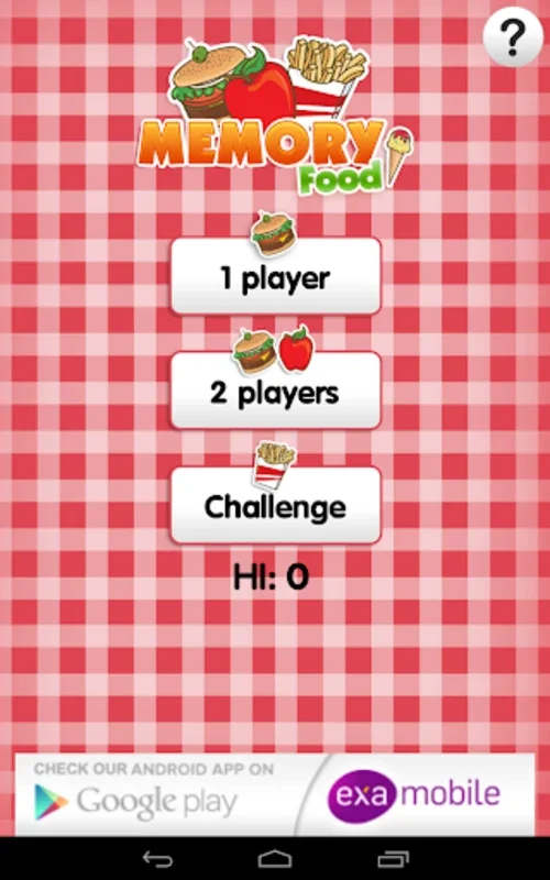 Memory Food for Android - Boost Your Memory Skills