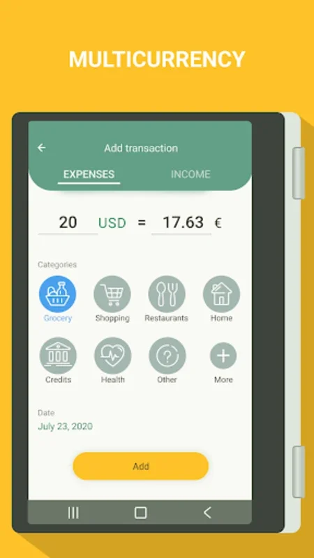 Money manager & expenses for Android - Simplify Budgeting