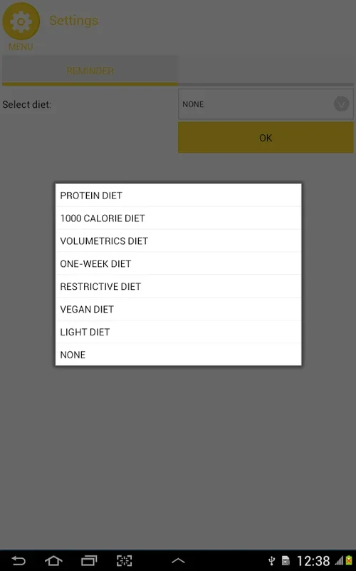 Diet for Android - Personalized Weight Loss Plans