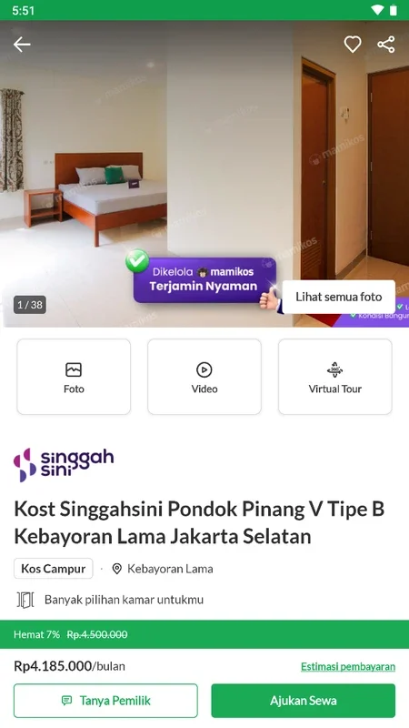 Mamikos-Cari & Sewa Kos Mudah for Android - Manage and Rent Guesthouses Easily