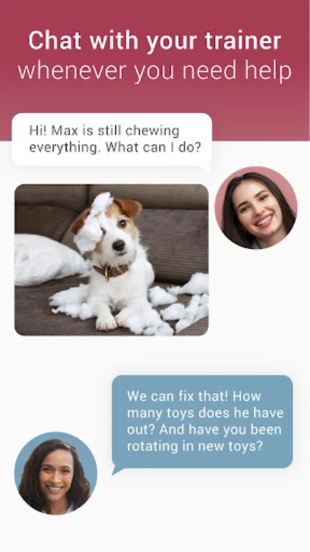 GoodPup: Android Dog Training with Video Chats