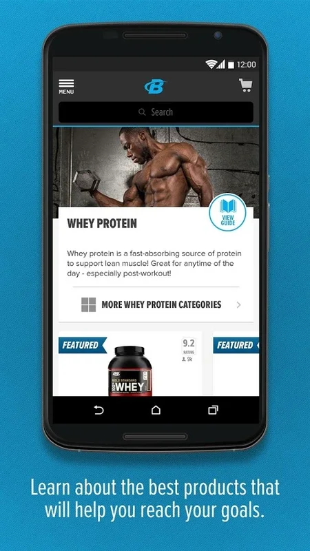 Bodybuilding.com Store for Android: Shop Fitness Products with Ease