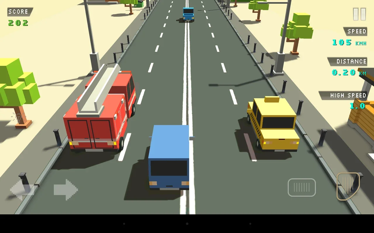 Blocky Traffic Racer for Android - Race on Traffic-Filled Highways