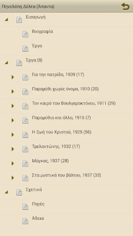 Πηνελόπη Δέλτα, Έργα for Android - Explore Greek Tales