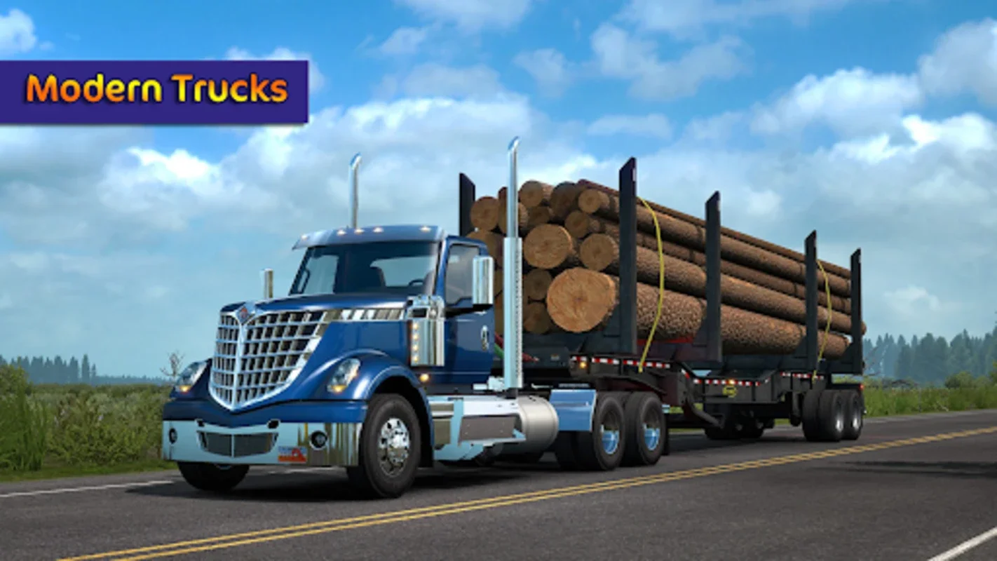 Truck Simulator Wood Transport for Android - Realistic Trucking