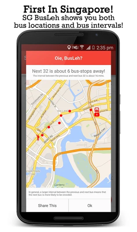 SG BusLeh for Android: Your Ultimate Bus Commuting Companion