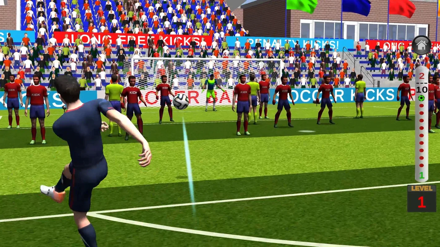 Soccer Long Range Kicks for Android - Master Long-Range Goals