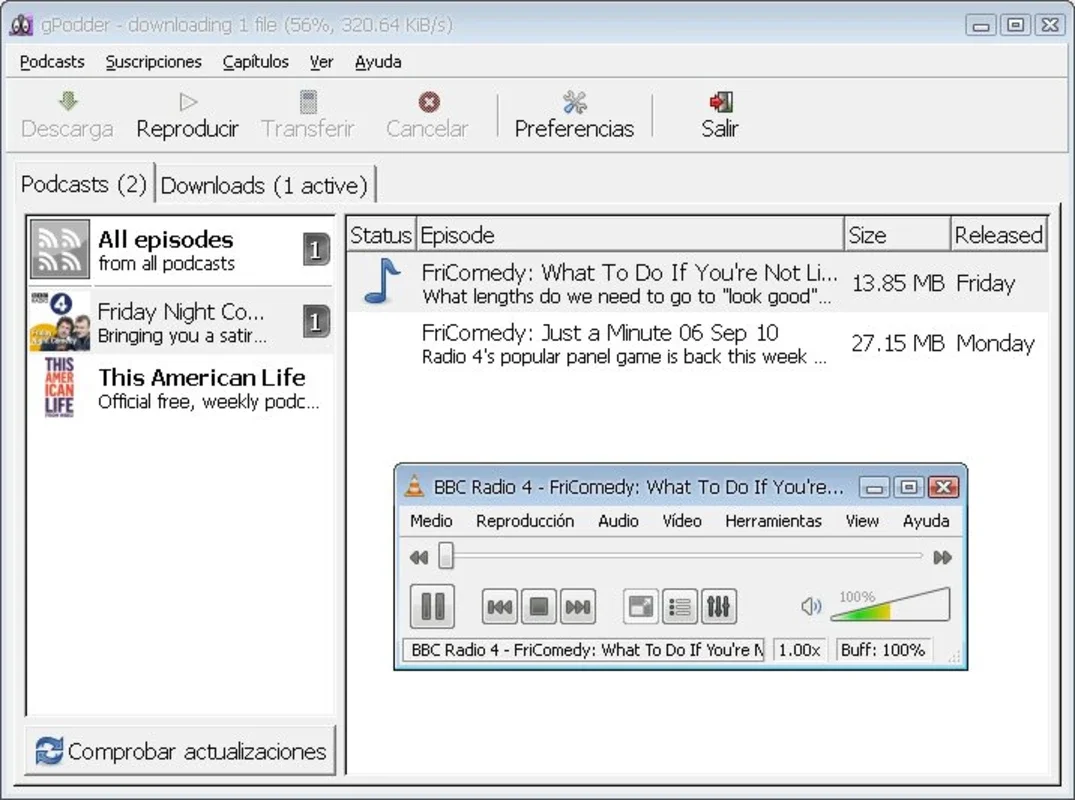 gPodder: Simple Podcast App for Windows