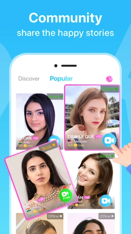 Dating Match - Live Video Chat for Android: Global Connections at Your Fingertips