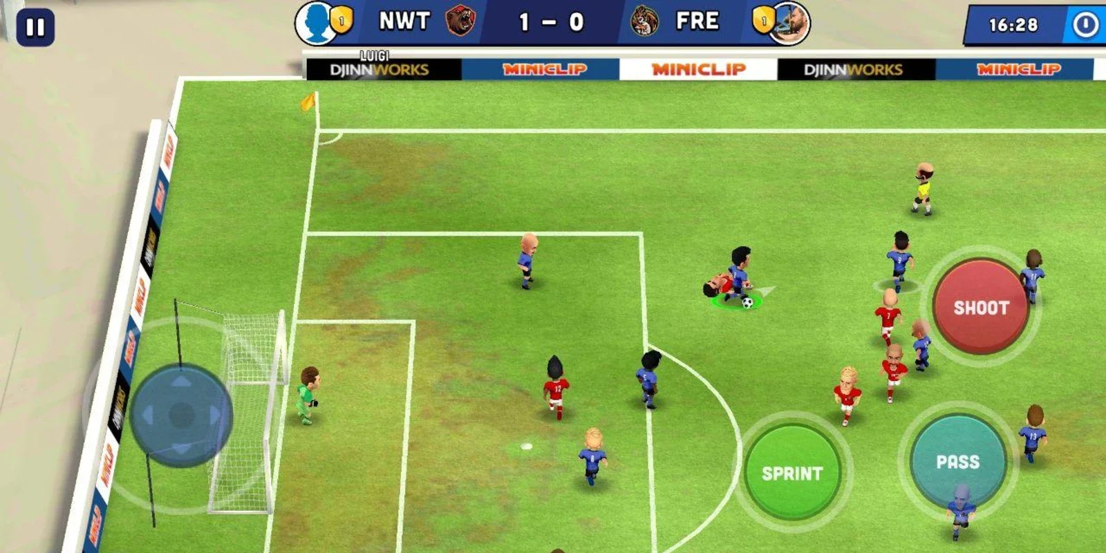 Mini Football for Android - Intense Soccer with Tiny Players