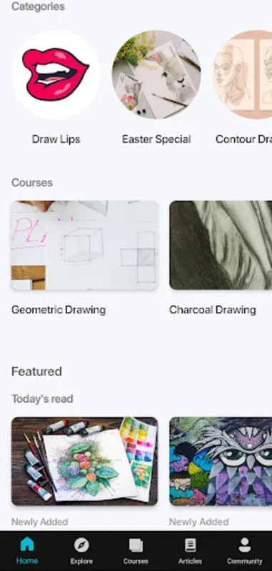 Learn drawing for Android - No Downloading Required