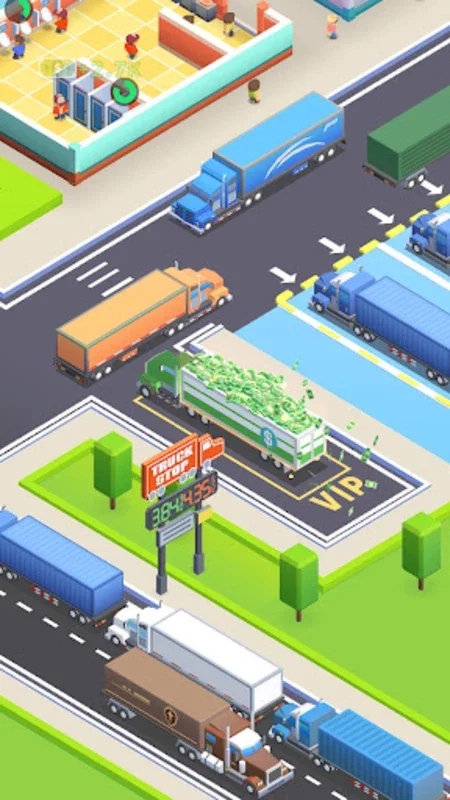 Travel Center Tycoon for Android - Manage and Expand Your Truck Stop