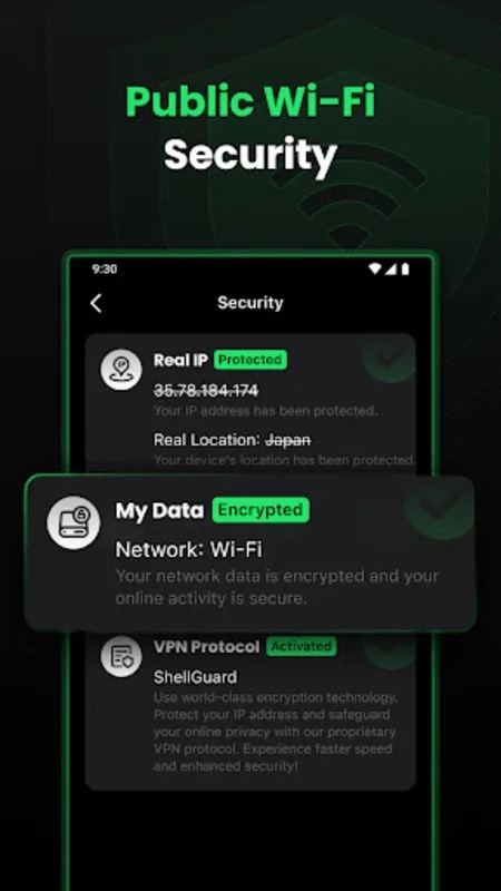 SafeShell VPN - Fast & Secure for Android: Unrivaled VPN Experience