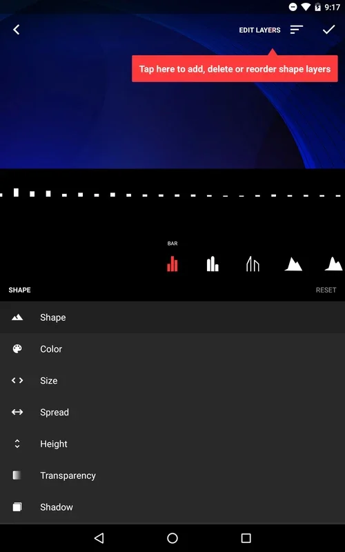 MUVIZ Nav Bar Audio Visualizer for Android - Customizable Visuals