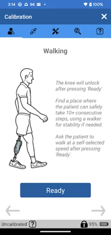 GaitLab for Android - Streamline Prosthetic Ankle Setup