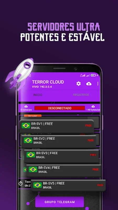 TERROR CLOUD for Android - Secure Online Anonymity