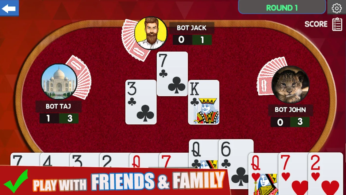 Call Break Card Game for Android - Engaging Real-Time Play