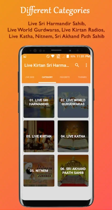 Live Kirtan Harmandir Sahib for Android - Stream Devotional Content