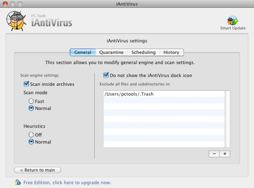 iAntiVirus for Mac - Secure Your System