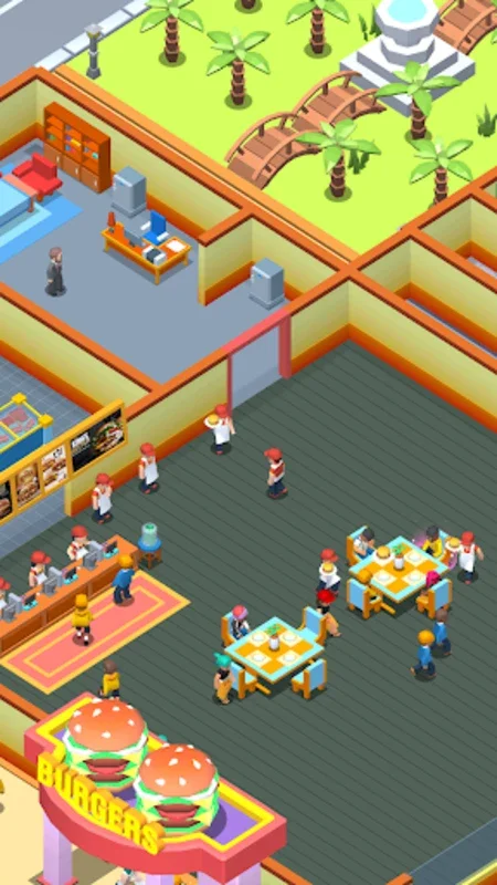 Burger Tycoon for Android - Build Your Fast-Food Empire