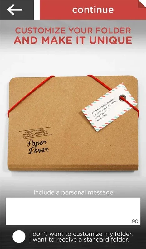 Paper Lover for Android - Create Physical Keepsakes Easily