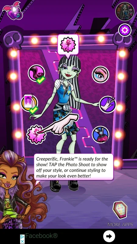 Monster High: Beauty Shop on Android - Stylish Monster Makeovers