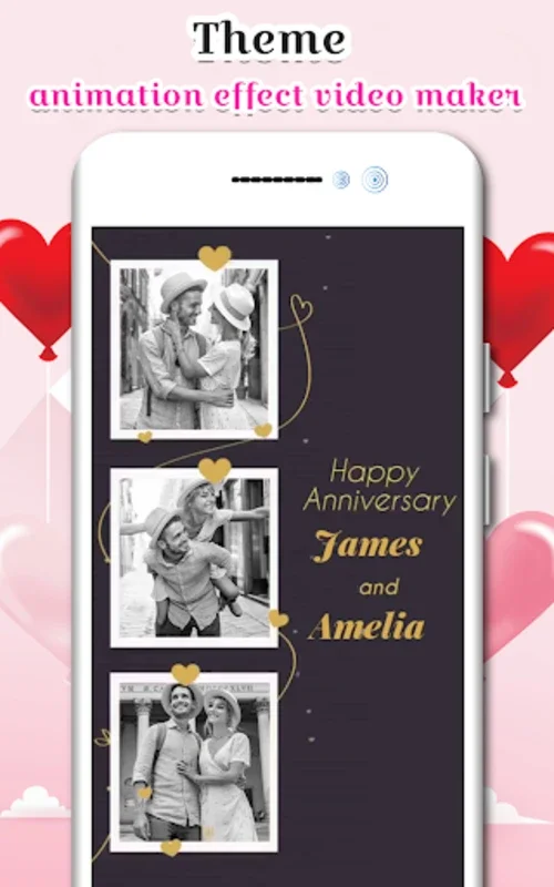 Anniversary Video Maker for Android - Create Stunning Videos