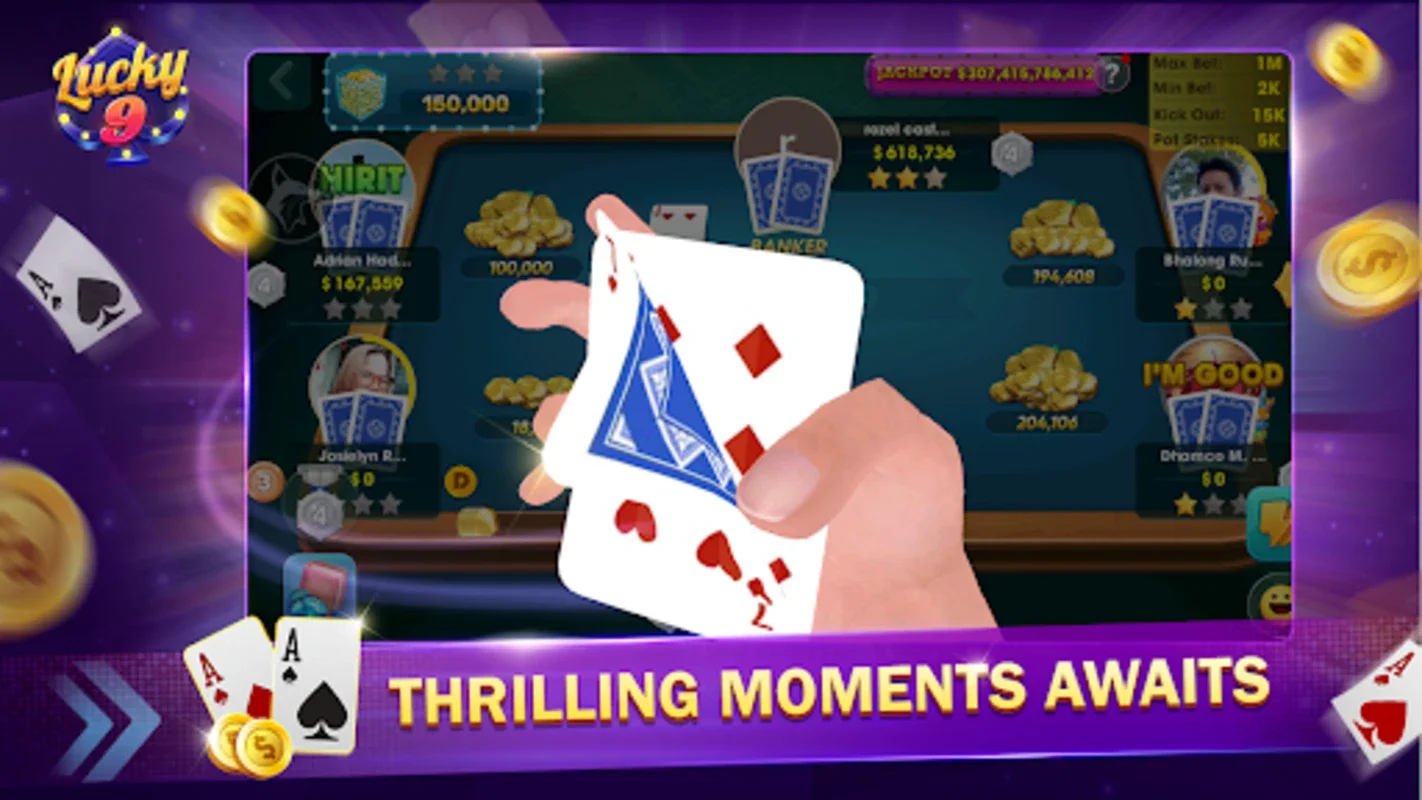 Lucky 9 ZingPlay – Master Wins for Android: Thrilling Card Game