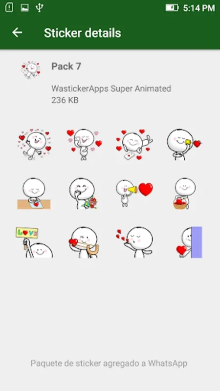 WASticker Love Stickers for Android - Enhance Your Messages