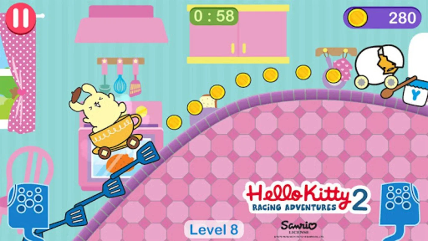 Hello Kitty games - car game for Android: A Cute Racing Experience