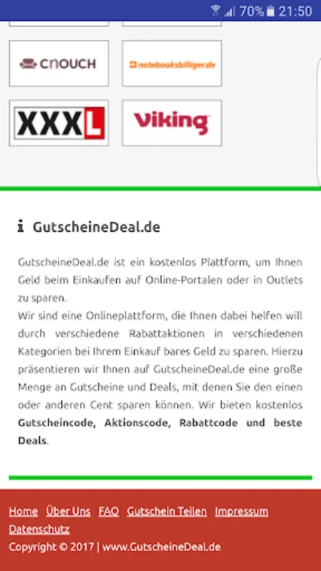 Gutscheine & Deals App for Android - Maximize Savings