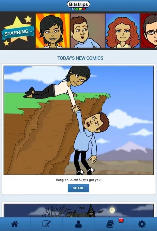 Bitstrips for Android - Create Comics in Minutes