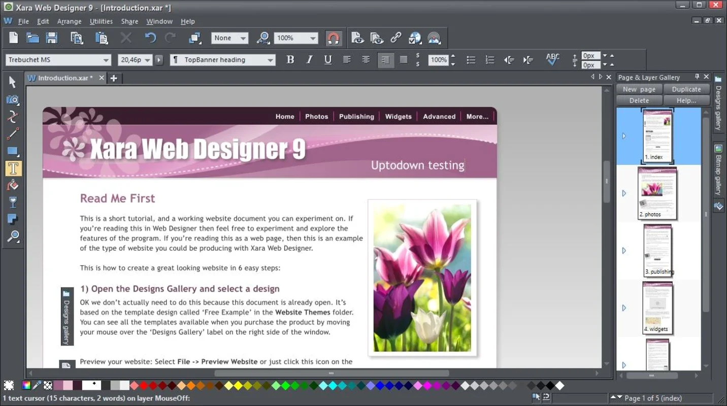 Xara Web Designer: Intuitive Web Design Software for Windows