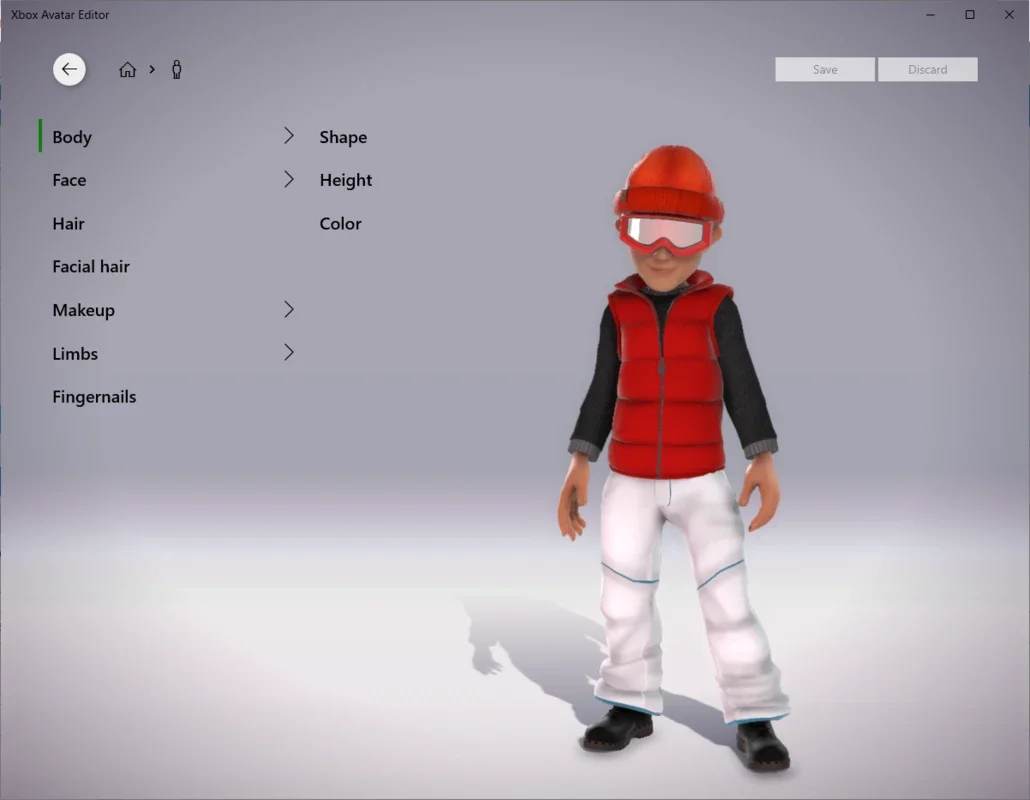 Xbox Avatar Editor for Windows - Customize Your Avatar