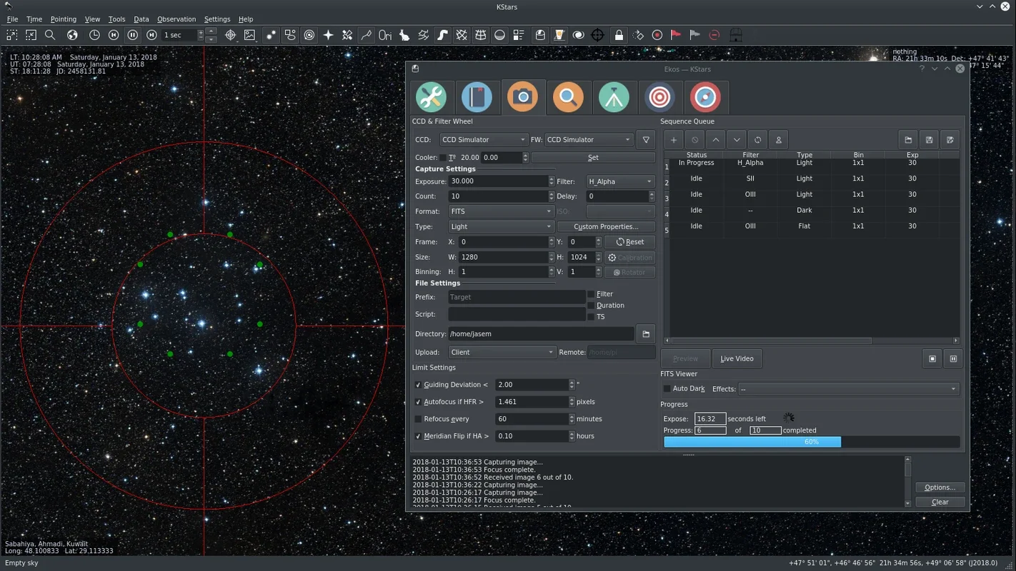 KStars for Windows - Explore the Universe